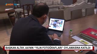 Başkan Altay, AA’nın “Yılın Fotoğrafları“ oylamasına katıldı
