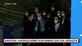 Erdoğan: Kardeşlerimizi kurtarmak için çok uğraştık