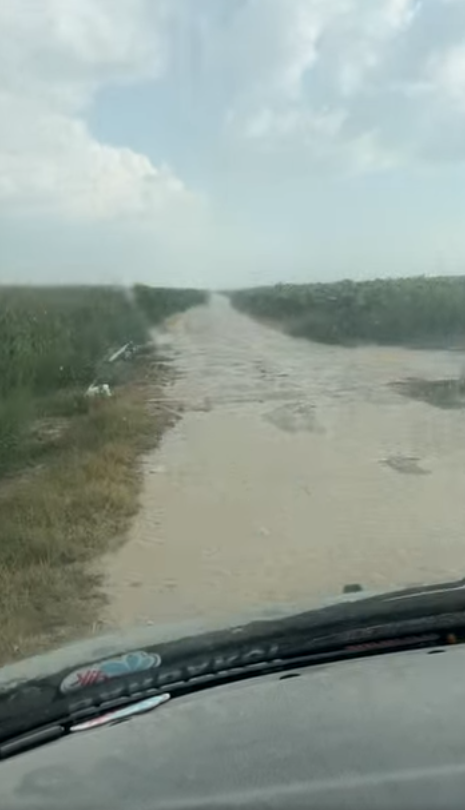 Konya’da hava bir anda değişti! Sağanak sonrası dolu yağdı