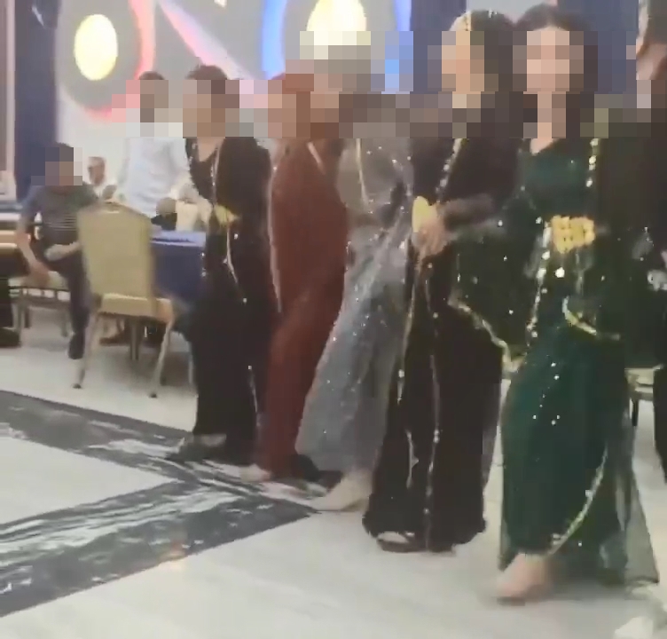 Düğünde PKK terör örgütü propaganda şarkısı söyleyen bölücülere operasyon