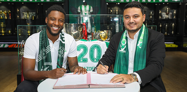 İmzalar atıldı! Bazoer resmen Konyaspor’da