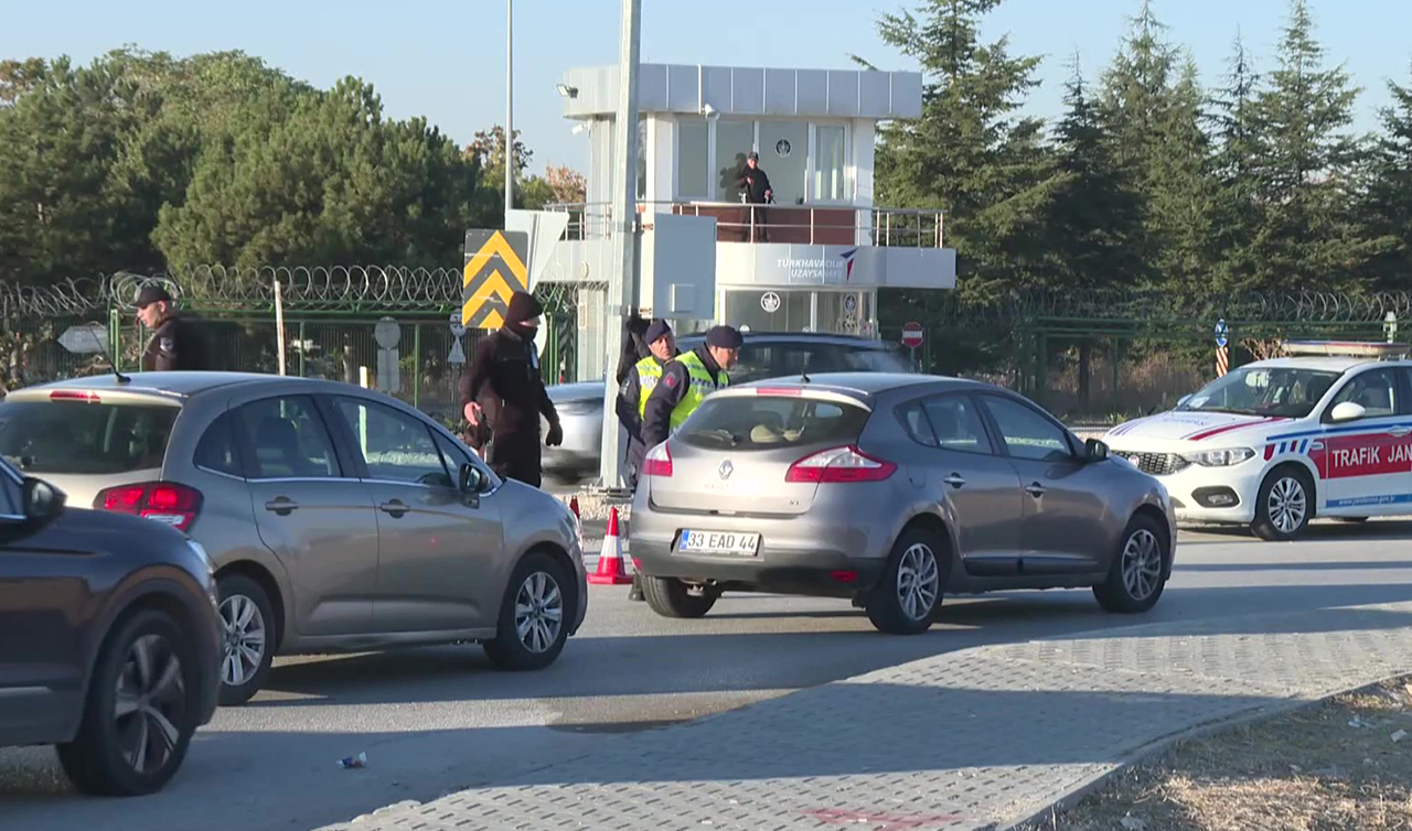 TUSAŞ’ın Kahramankazan yerleşkesine girişler kontrollü sağlanıyor