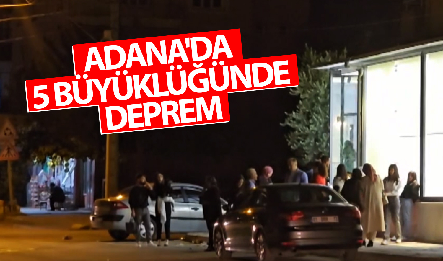 Adana’da 5 büyüklüğünde deprem