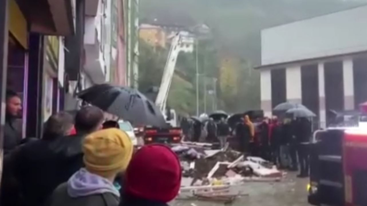 Rize’de heyelan felaketi: 1 ölü, 3 yaralı