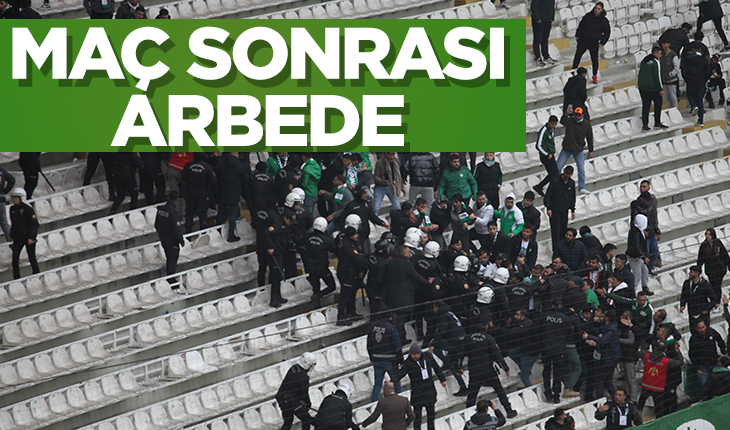 Konyaspor maçı sonrası gerginlik!