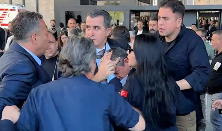 Özgür Özel’e yumruklu saldırı