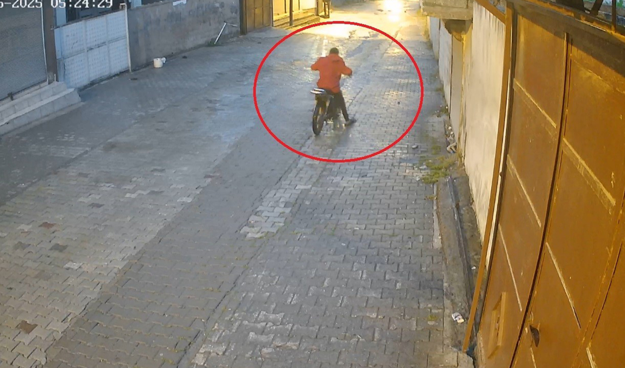 Çaldığı motosiklet arızalanınca park edip, başka motosiklet çaldı