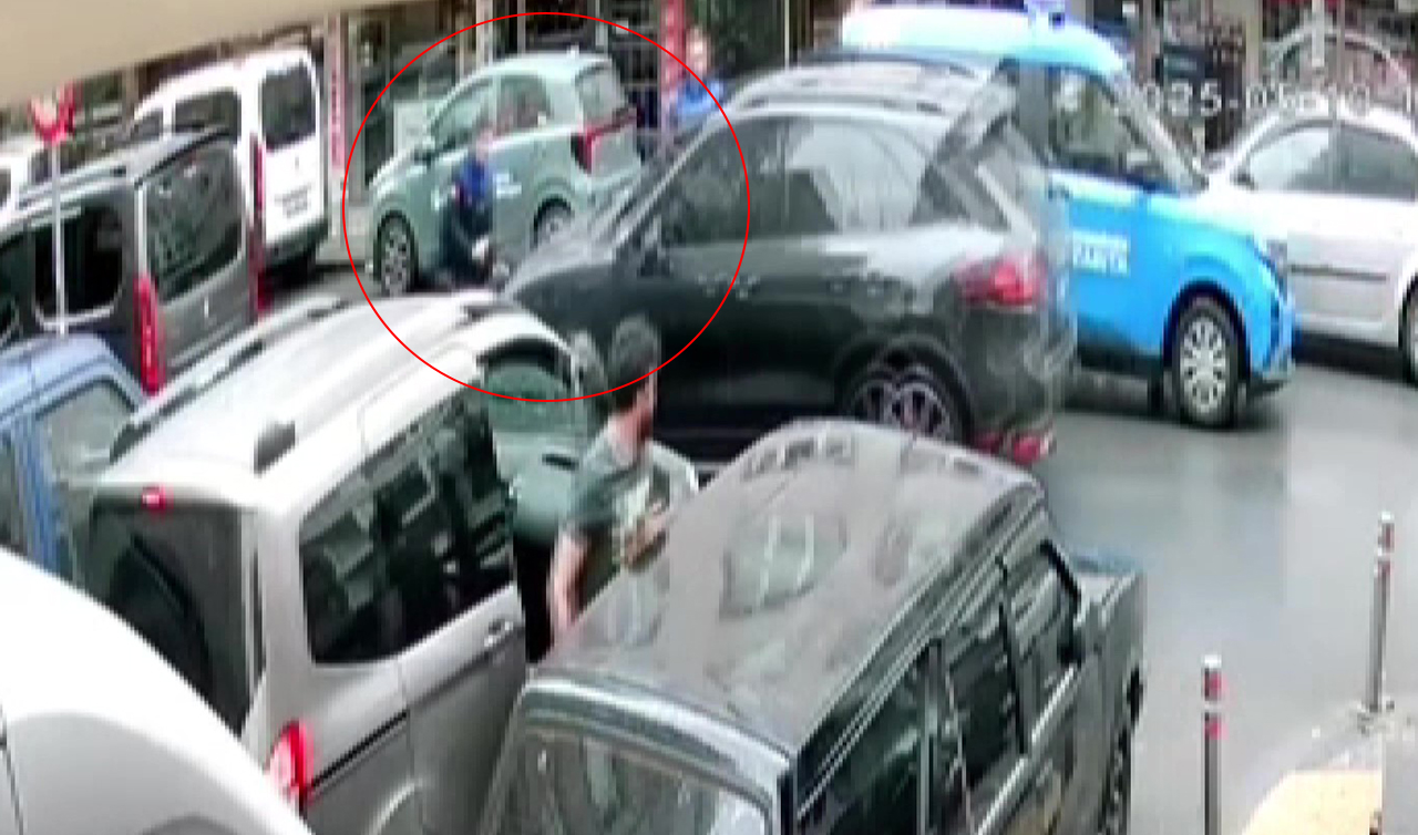 Tehdit ettiği zabıtanın üzerine araç sürdü
