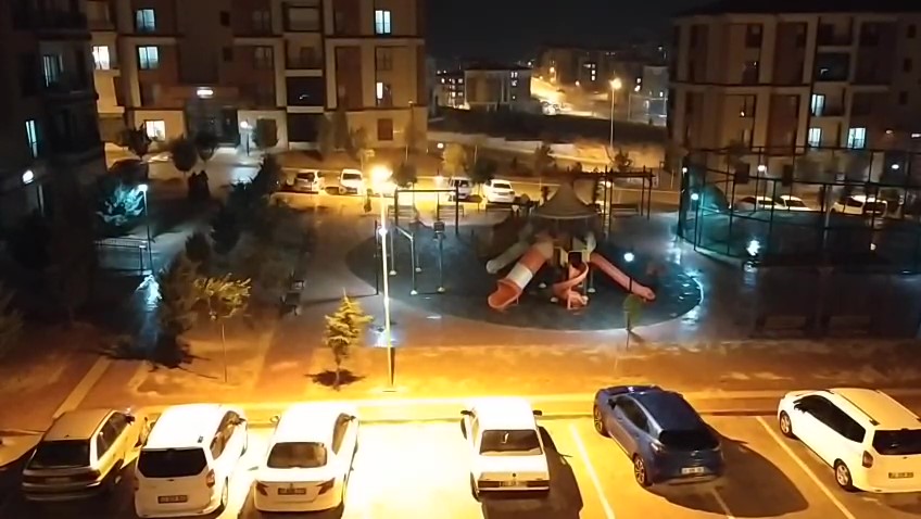 Konya’daki bu bölgede sağanak yağış başladı! 