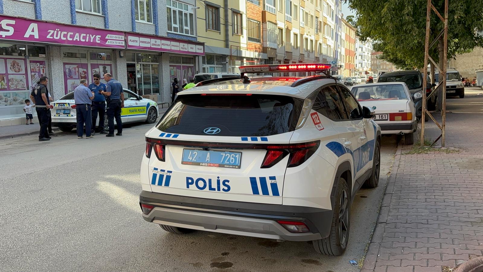 Konya’da karşıya geçmeye çalışan 3 yaşındaki çocuğa otomobil çarptı!	