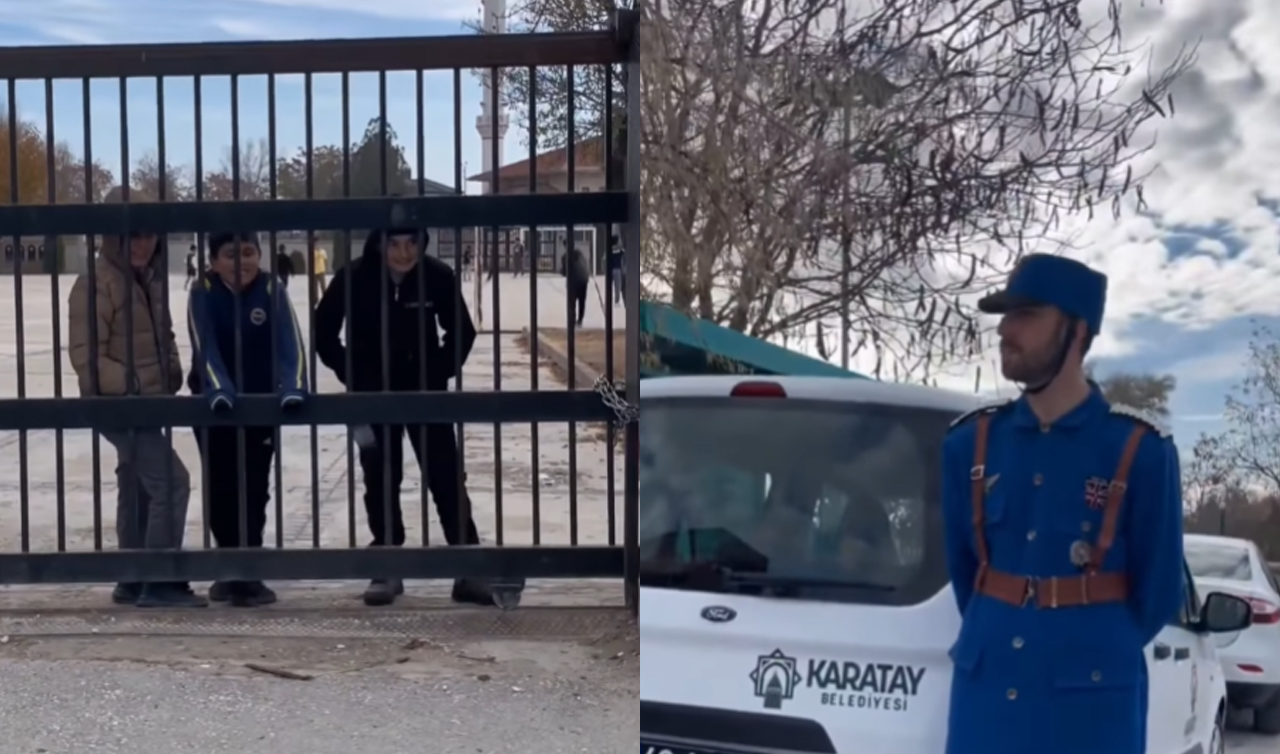 Konya’da tiyatro ekibiyle diyalogları gündem olan öğrencilere hediye 