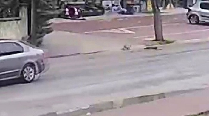 Konya’da sokak ortasında duygulandıran vefa