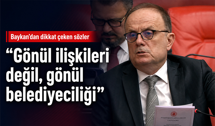 AK Parti Konya Milletvekili Mehmet Baykan’dan dikkat çeken sözler: “Gönül ilişkileri değil, gönül belediyeciliği“