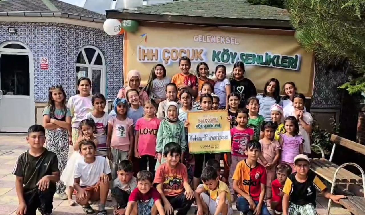 İHH Konya’dan çocuklara yaz boyunca köy şenliği