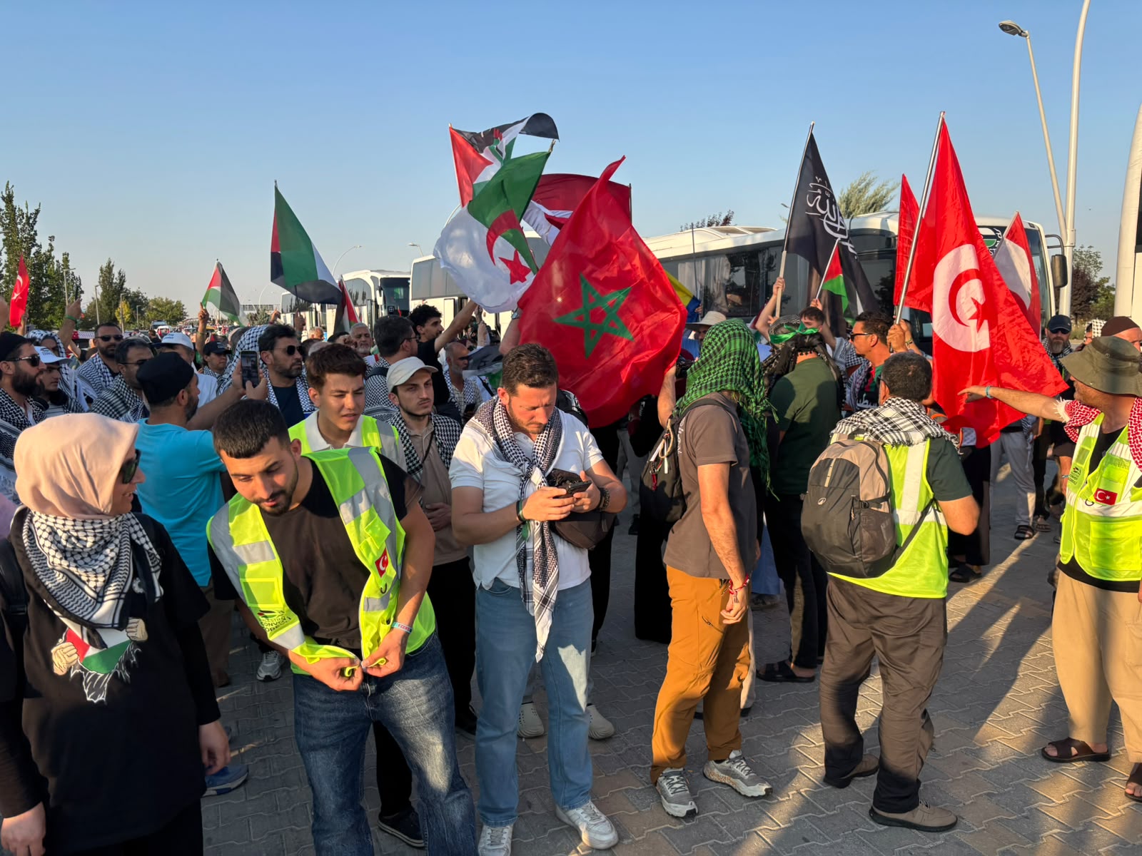 Filistin Kara Konvoyu Konya’ya vardı 2