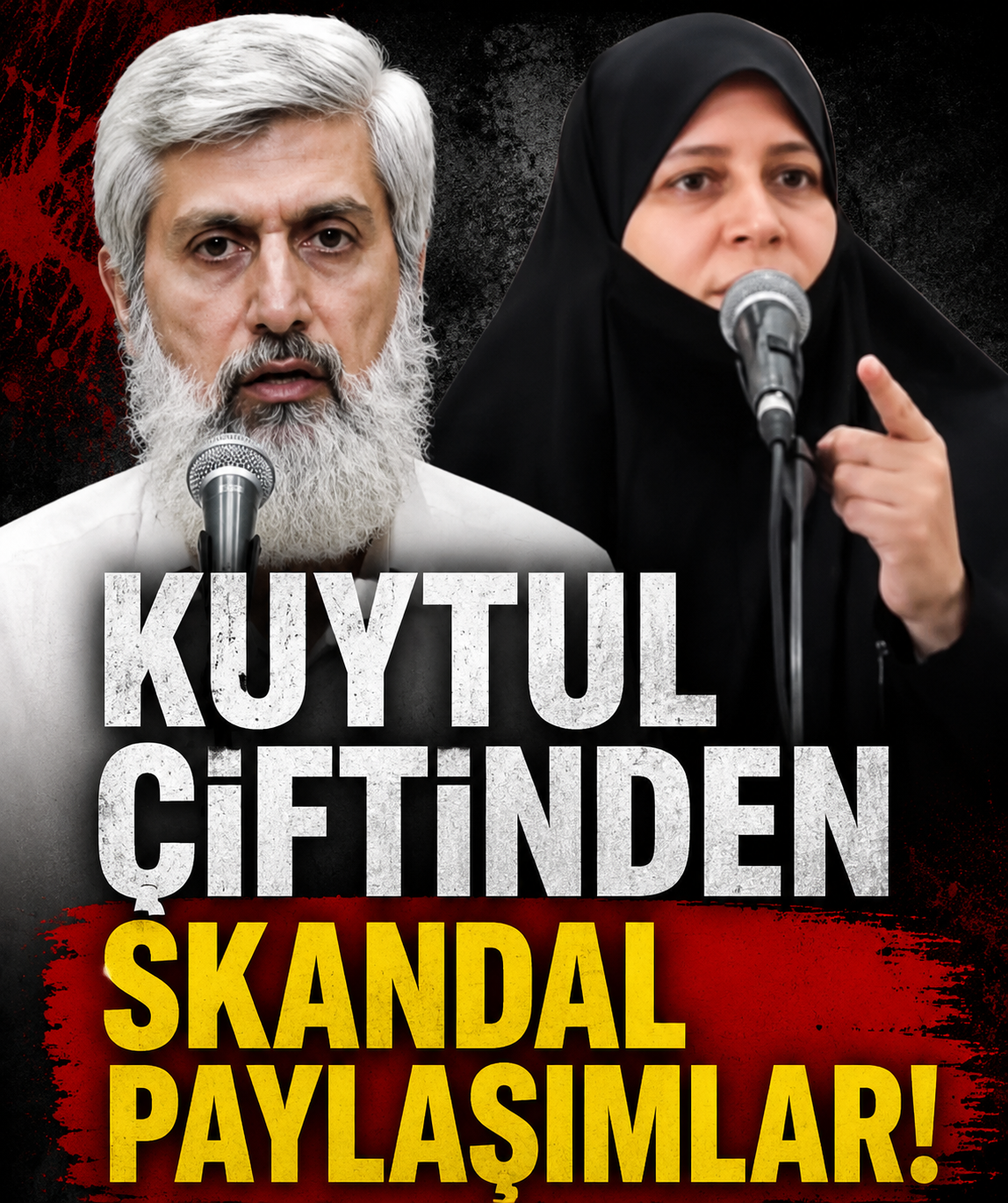 Kuytul çiftinden skandal paylaşımlar