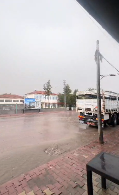 Konya’nın iki ilçesinde daha sağanak etkili oldu